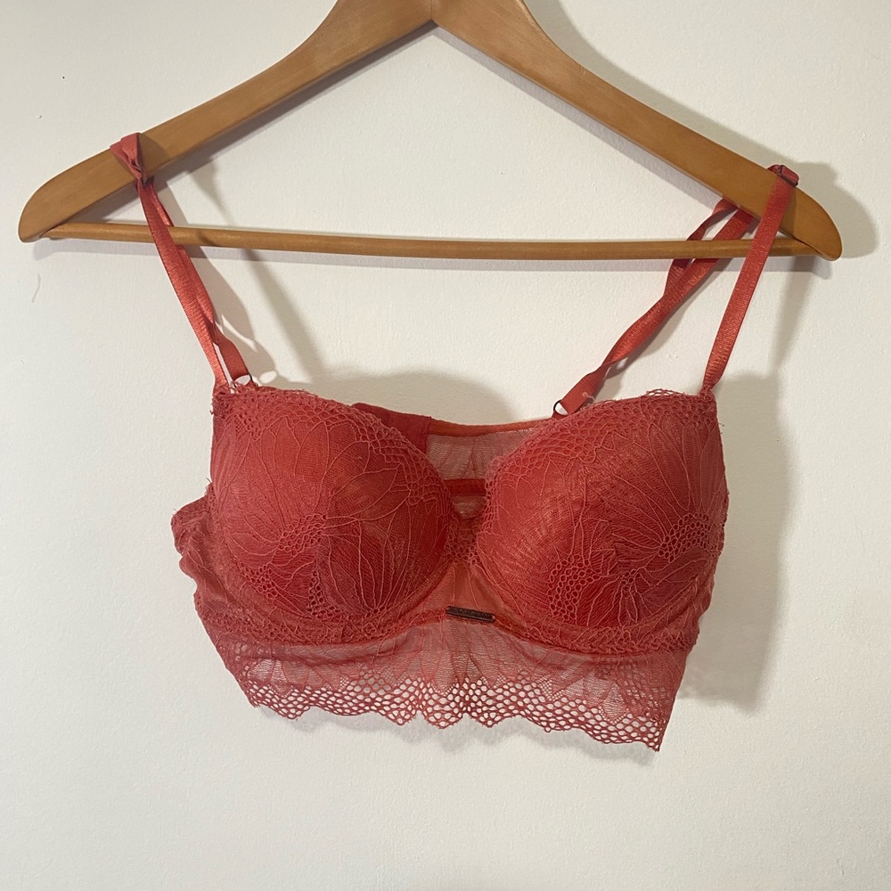 Danskin Red Lace Bralette